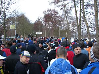 Vor dem Start