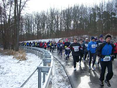 Kurz nach dem Start