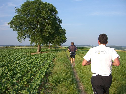 Fidelitas Nachtlauf 2006 - auf dem Weg nach Jhlingen