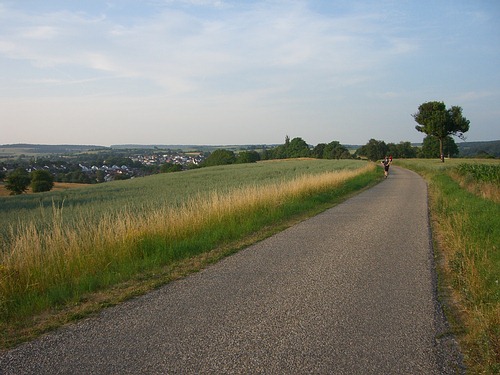 Fidelitas Nachtlauf 2006 - Gehpause hinter Jhlingen