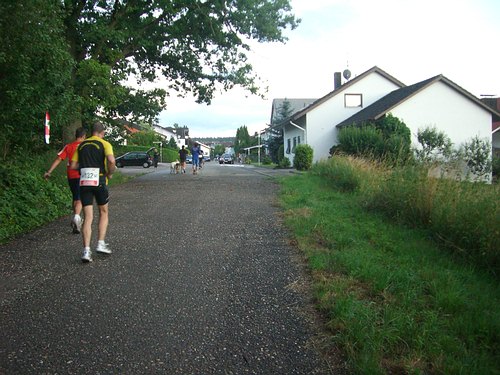 Hier bin ich im letzten Jahr schon im Dunkeln gelaufen