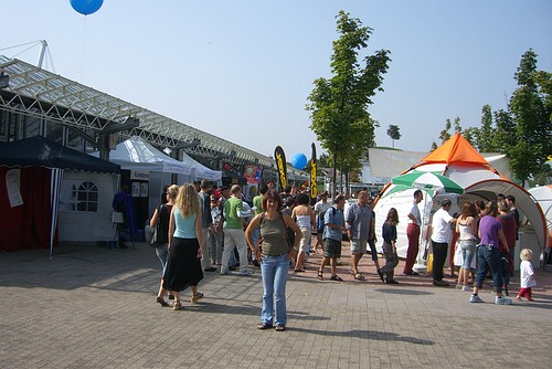 Baden-Marathon 2006 - bei der Europahalle