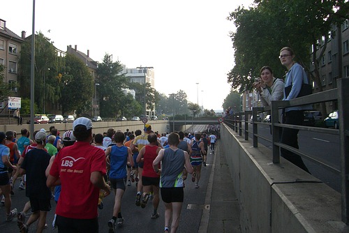 Baden-Marathon 2006 - Kriegsstraße Unterführung