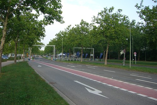 Baden-Marathon 2006 - Verlassender Startbereich