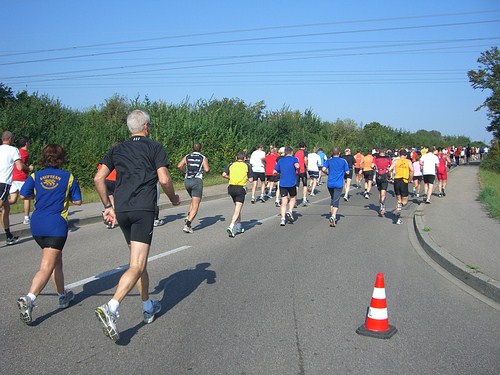 Leichter Anstieg bei km 17