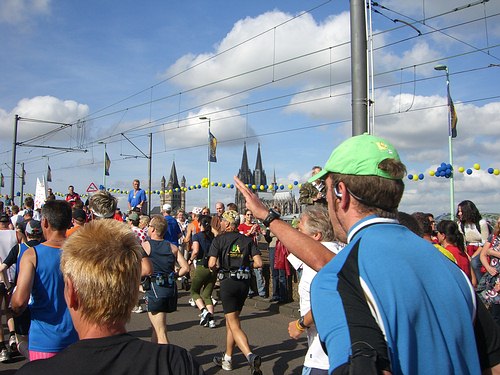 Kln Marathon - Deutzer Brcke