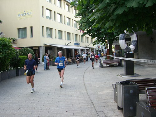 Liechtenstein-Marathon 2006 - Innenstadt Vaduz