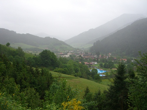 4. Panoramalauf Zweitälerland: Blick auf Simonswald