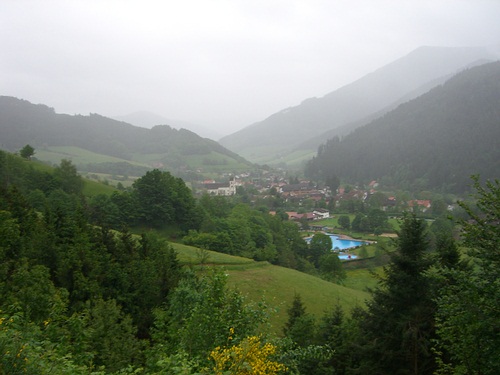 4. Panoramalauf Zweitlerland: Blick auf Simonswald