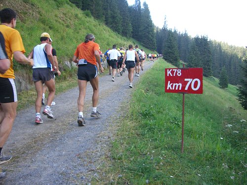 Noch 70 km bis zu Ziel