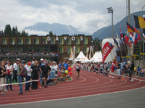 Zieleinlauf Davos