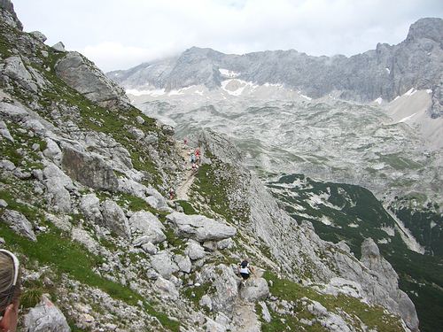6. Zugspitz-Extremberglauf: Hier haut es mich auf die Schnauze