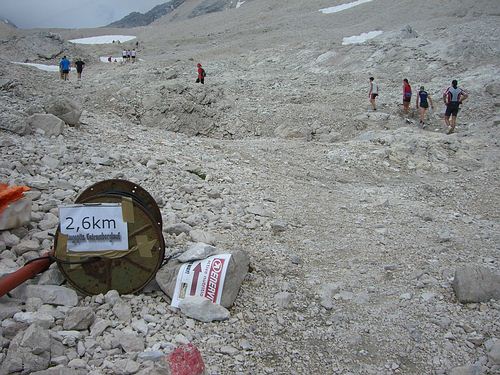 6. Zugspitz-Extremberglauf: Noch 2,6 km