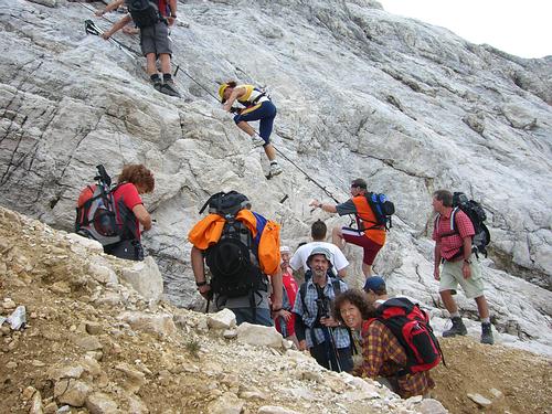 6. Zugspitz-Extremberglauf: Felsen