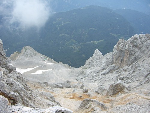6. Zugspitz-Extremberglauf: Blick auf die andere Bergseite