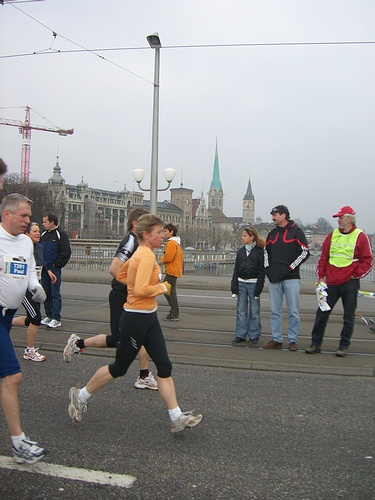 Quaibrücke mit Fraumünster und Peterskirche