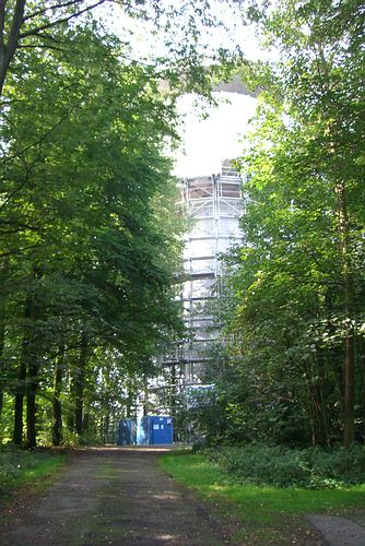 Wasserturm bei der Bergwald-Siedlung