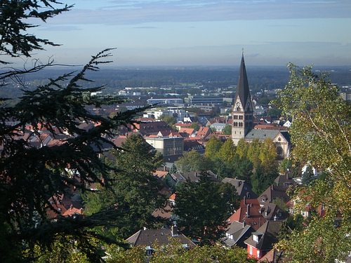 Blick auf die Ettlinger Altstadt