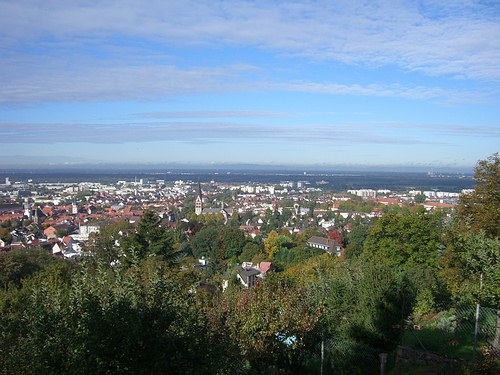 Schner Blick auf Ettlingen