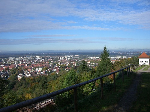 Ausblick auf Ettlingen